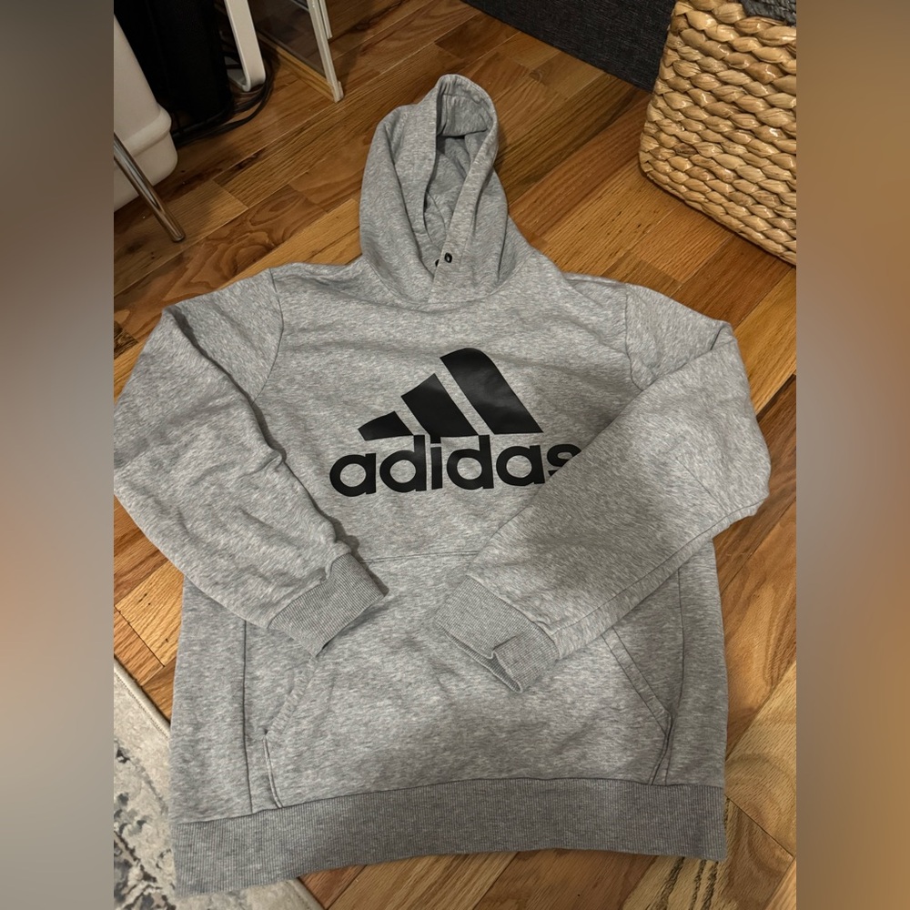 DONATED ! 
Adidas grey hoodie!